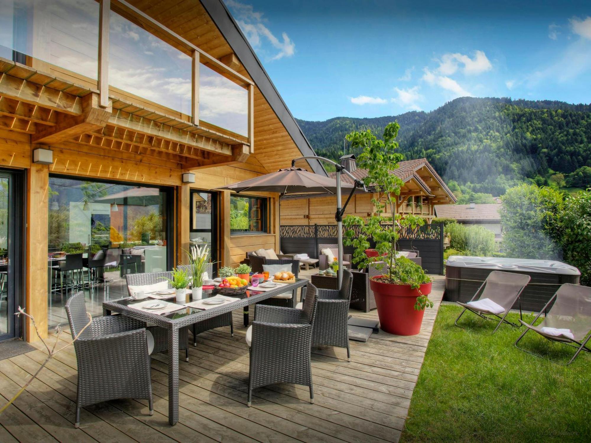 Chalet De Rollon - Ovo Network Thônes Exteriér fotografie